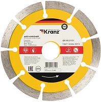 Диск алмазный отрезной сегментный 125x22.2мм Kranz  картинка